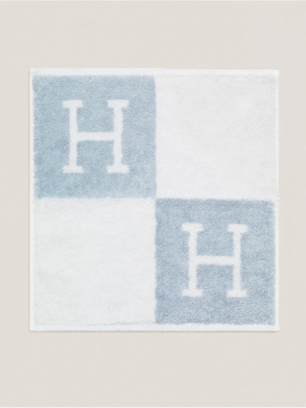 HERMES | ✨NEW✨ Set of Avalon Wash Clothes in Rose Lilas and Bleu Glacier